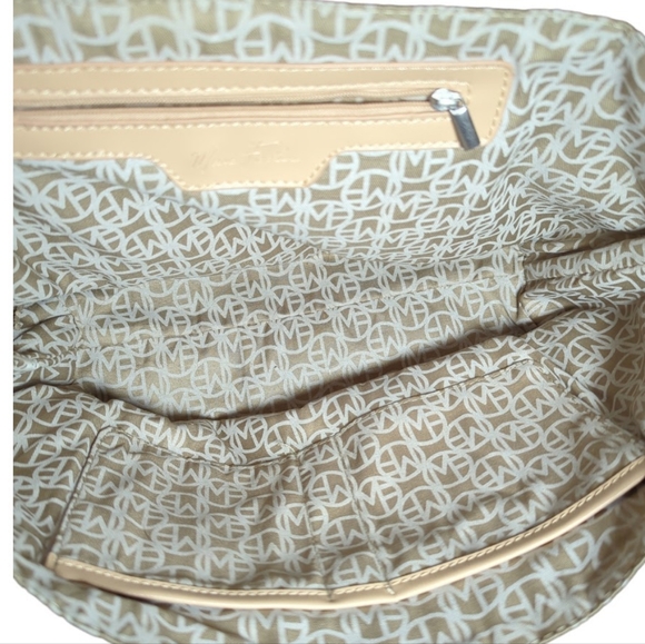 Marc Fisher Large Black Bag with Leopard Accents. - Picture 4 of 5